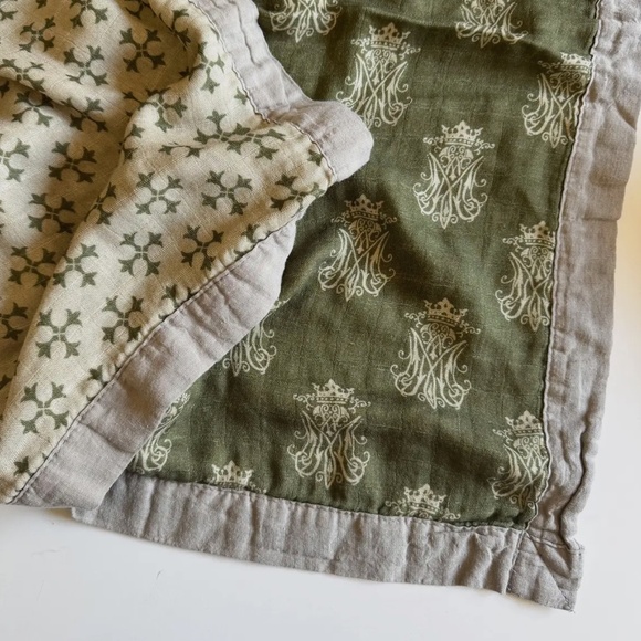 Marian Auspice Luxury Double Sided Blanket, 47" x 47" - Picture 3 of 3